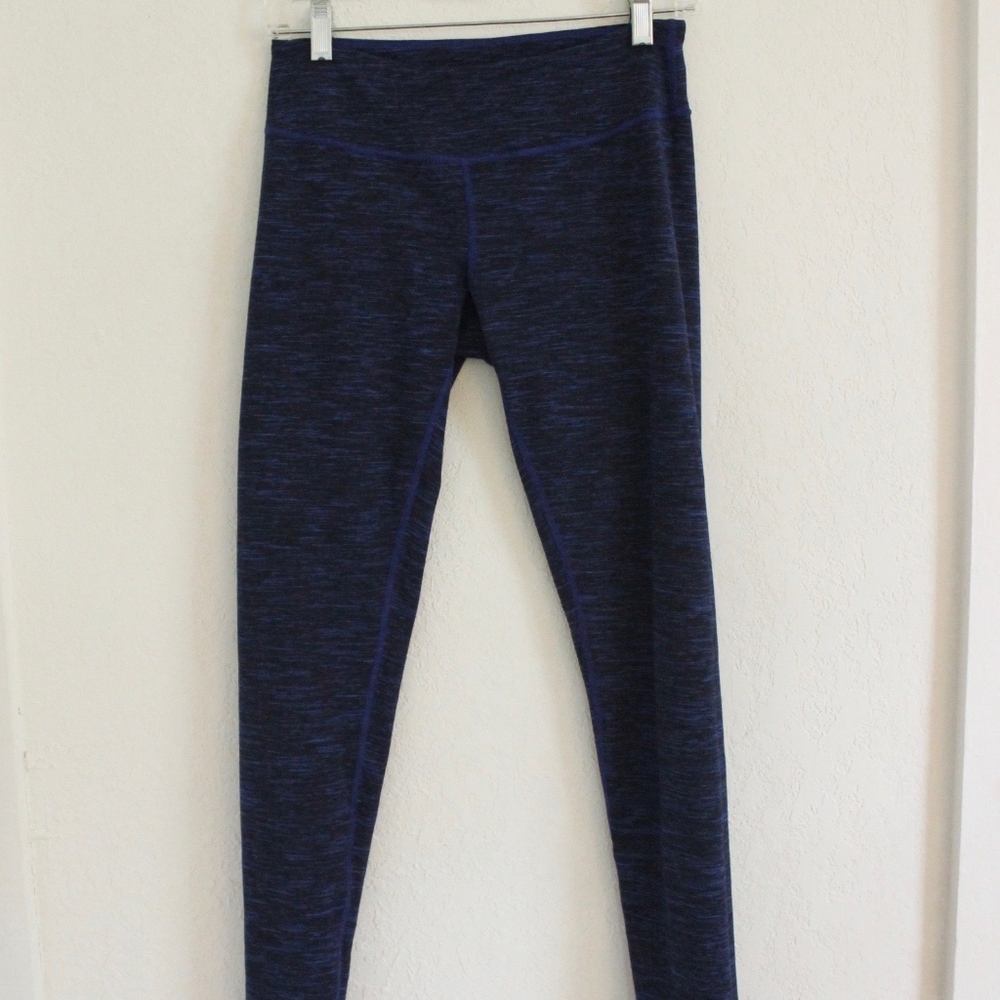 Zella Live In Reversible Leggings Blue Space Dye S